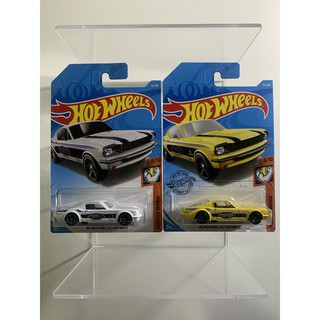 Hot wheels 65 MUSTANG 2+2 FASTBACK 2019 MUSCLE MANIA 8 OF 10 (Yellow)