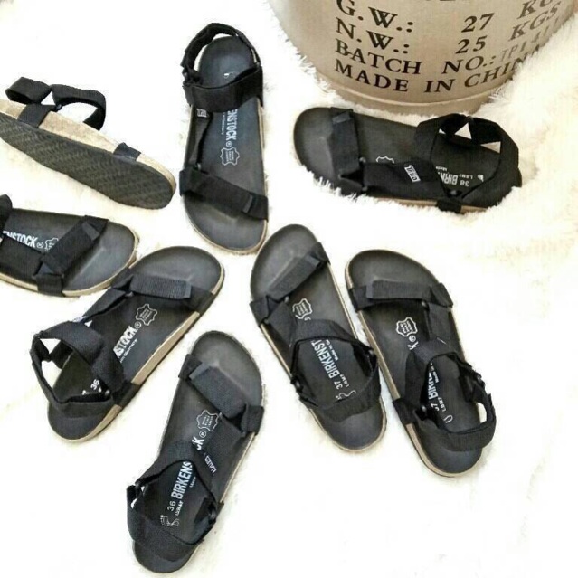 Black Bikenstock shoe