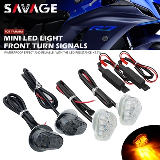 ไฟเลี้ยว LED ขนาดเล็ก อุปกรณ์เสริม สําหรับรถจักรยานยนต์ YAMAHA YZF R7 2021 2022 YZFR7 YZF-R7