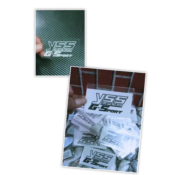 Yss G-SPORT สติกเกอร์พิมพ์