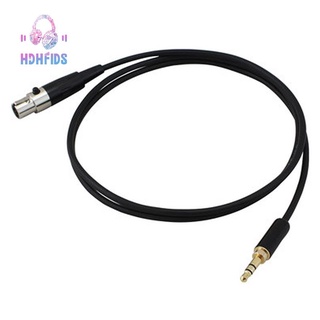 แจ็ค 3.5 มม. เป็น 3Pin Mini XLR ตัวเมีย สําหรับหูฟัง BM800 PC ไมโครโฟน เครื่องขยายเสียงสเตอริโอ กล้อง 0.5 ม.