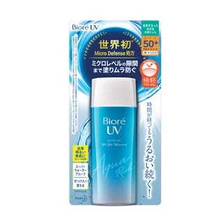 บิโอเร ยูวี อะควา ริช วอเตอร์รี่ เจล เอสพีเอฟ 50+/PA++++ 90 มล. BIORE UV AQUA RICH WATERY GEL SPF50+/PA++++ 90 ML.