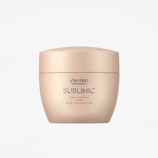 SHISEIDO SUBLIMIC AQUA INTENSIVE MASK WEAK 200g. (มาส์กสำหรับผมอ่อนแอ แห้งเสียมาก)