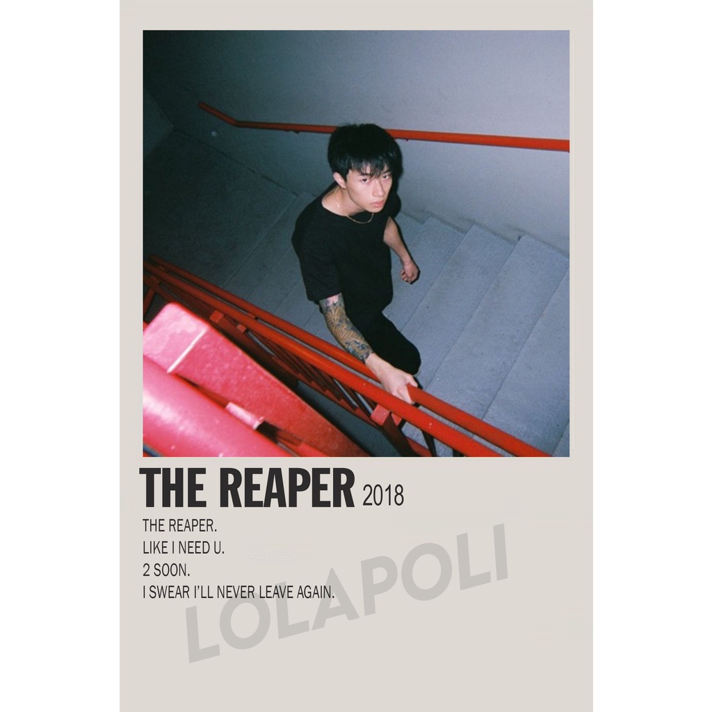 โปสเตอร์ปกอัลบั้ม The Reaper - Keshi