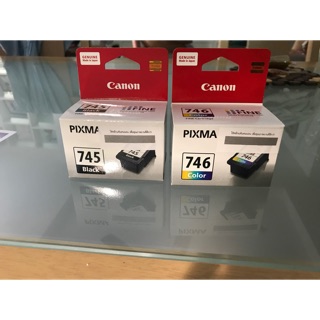 หมึกแท้ Canon PG745  CL746 ตลับหมึกอิงค์เจ็ท สีดำ และ สี ของแท้ รวมส่งลงทะเบียน
