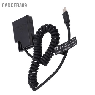 Cancer309 อะแดปเตอร์แบตเตอรี่ดัมมี่ Type C Dc Coupler En‐El14 สําหรับ Nikon D5600 D5500