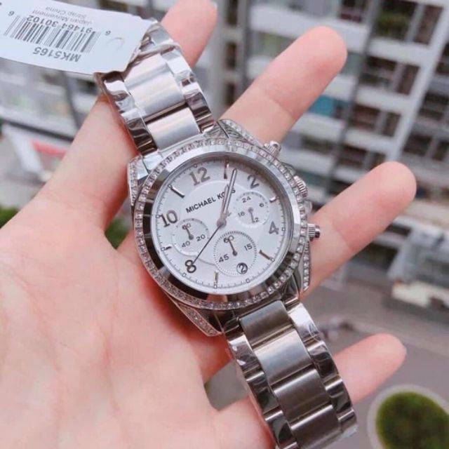 นาฬิกา ผู้หญิง MK Silver-Tone แท้ 💯%