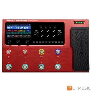 [ใส่โค้ดลด 1000บ.] [ส่งด่วนทันที] Valeton GP-200 / GP-200R Red Limited Edition / GP-200X Multi Effect Guitar มัลติเอฟเฟค