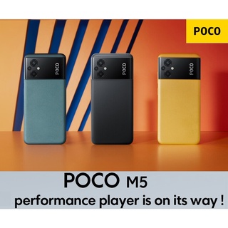 POCO M5 6/128GB มือถือรุ่นคุ้ม จอ 6.58 กล้อง 50MP แบต 5000 mAh สเปคครบ ประกันศูนย์ไทย 15 เดือน
