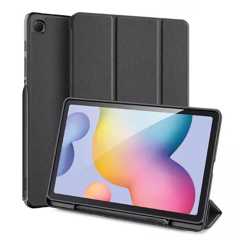 SAMSUNG TAB S6 10.5/SAMSUNG TAB S7/S8 11 NGY FLIP COVER SMARTCASE + STYLUS STANDING COVER AUTO SLEEP