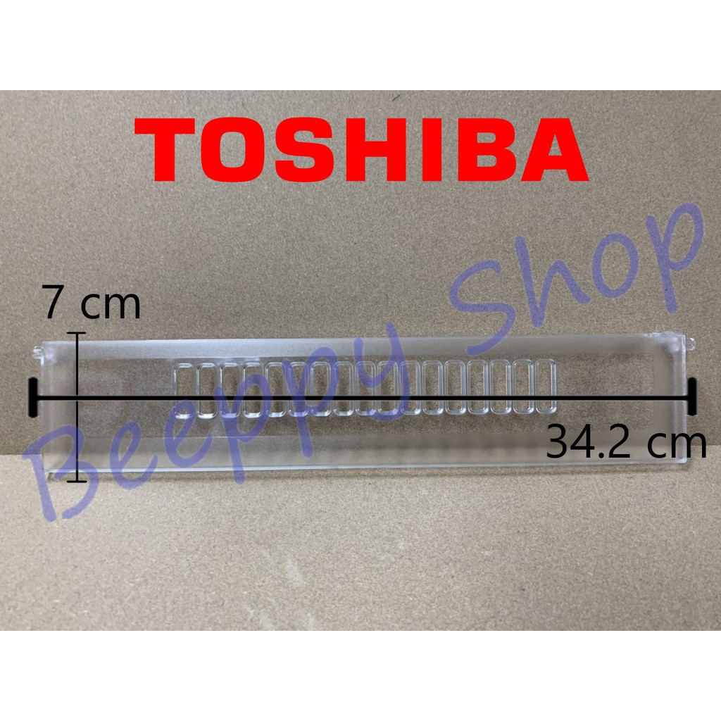 ฝาช่องฟรีส Toshiba รุ่น GR-A706C/D706/A906Z/D906 ประตูช่องฟรีส ฝาช่องฟรีซ อะไหล่ตู้เย็น ประตูตู้เย็น