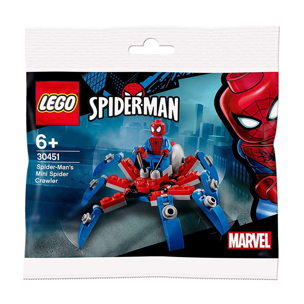 30451 : LEGO Marvel Super Heroes Spider-Man's Mini Spider Crawler Polybag (ซองยับเล็กน้อย)