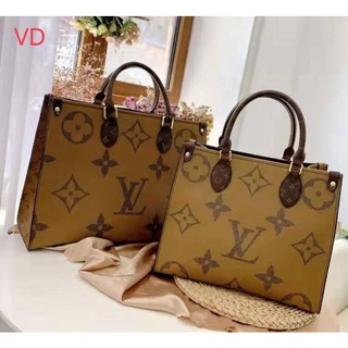 กระเป๋าถือ สะพายข้าง LV มี 2 ขนาดให้เลือก งานสวยใส่ของได้เยอะ คุ้มค่ามาก กระเป๋าใบใหญ่ หลุยส์ Louis bag