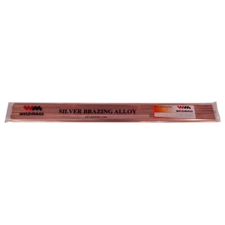 WELDMAXX ลวดเชื่อมประสานเงิน AG-P07F 0%(แบน) 1.3x3.2 มม.  1 กก./ห่อ