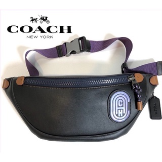 กระเป๋า Coach แท้ F69303 กระเป๋าคาดเอวผู้ชาย / crossbody bag / กระเป๋าคาดอก / กระเป๋าหน้าอก