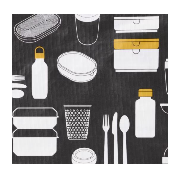 IKEA FLADDRIG ฟลัดดริก กระเป๋าใส่กล่องข้าว มีลาย รูปที่ 5