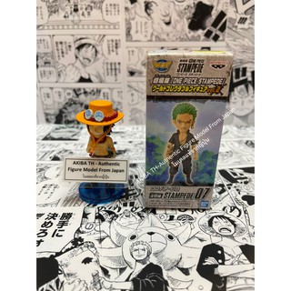 🇯🇵 วันพีช ล็อตญี่ปุ่น มือ1 โซโล 🇯🇵 แมวทอง😾 สแตมปีด- Zoro Onepiece WCF Stampede Vol.2 ของแท้💯✨