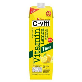 ซีวิท รสมะนาว ขนาด 1000ml บิ๊กแพ็ค 1L เครื่องดื่มวิตามินซี C-VITT BIGPACK VITAMIN LEMON ซีวิต ซีวิด