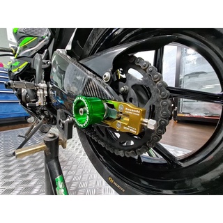 กันล้ม ZX6R หน้า + หลัง [  2018 - ปัจจุบัน  ][ แบบปากแตร ][ Maxtec ]