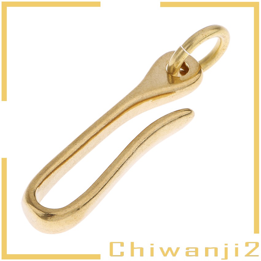 [CHIWANJI2] พวงกุญแจ ห่วงทองเหลือง ขนาดเล็ก (60x2.5x16)