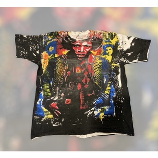 เสื้อโอเวอร์ปริ้นส์ jimmy Hendrix สไตล์ ปี90s