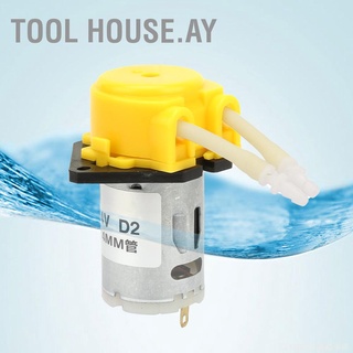 Tool House.ay D-2 2*4mm DC 24V DIY Peristaltic Liquid Pump Dosing for Laboratory Analytic