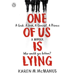 หนังสือภาษาอังกฤษ ONE OF US IS LYING มือหนึ่ง