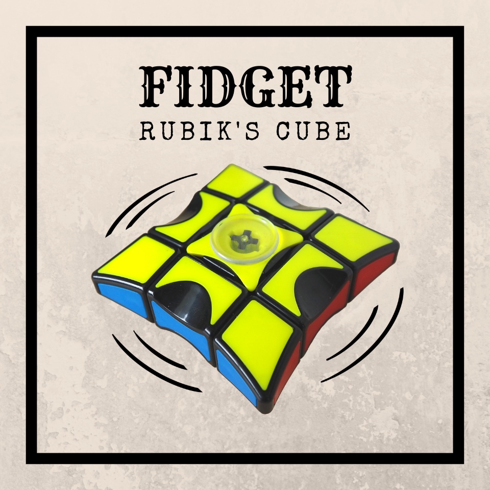 FIDGET Rubik's Cube สปินเนอร์รูบิค ทรงปกติ