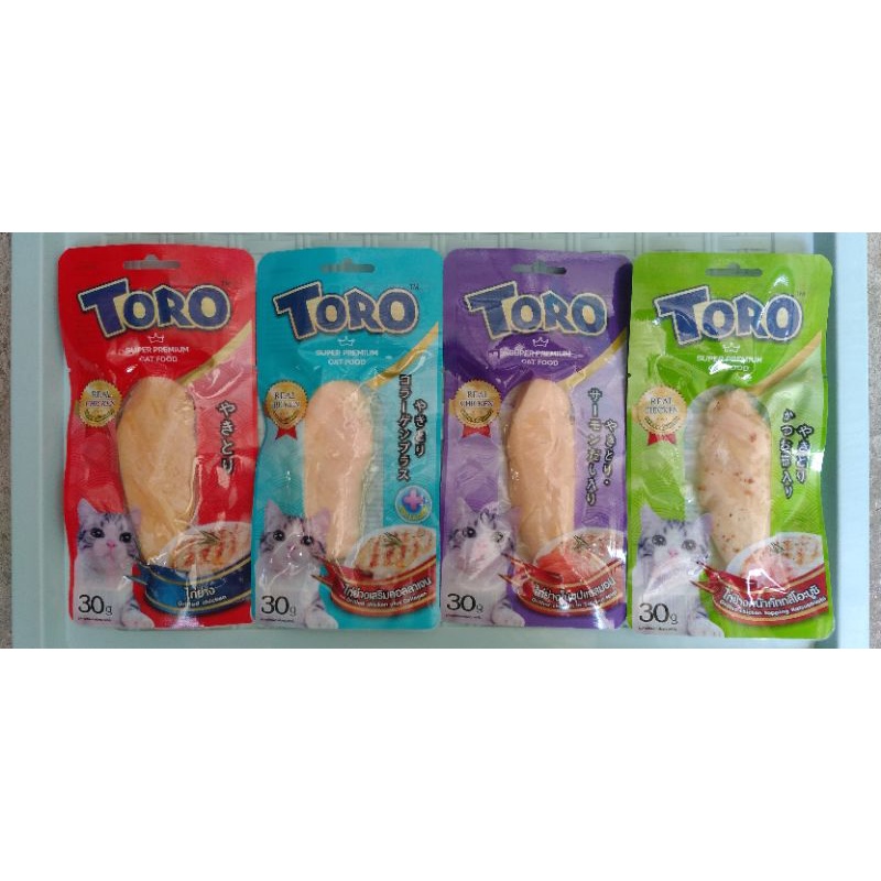 Toro Toro ไก่ชิ้น ขนมแมว อาหารแมว