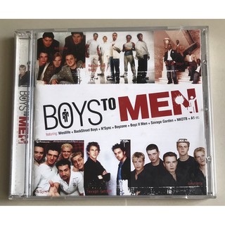 ซีดีเพลง ของแท้ ลิขสิทธิ์ มือ 2 สภาพดี...ราคา 229 บาท อัลบั้มรวมฮิต “Boys To Men” (CD+VCD)