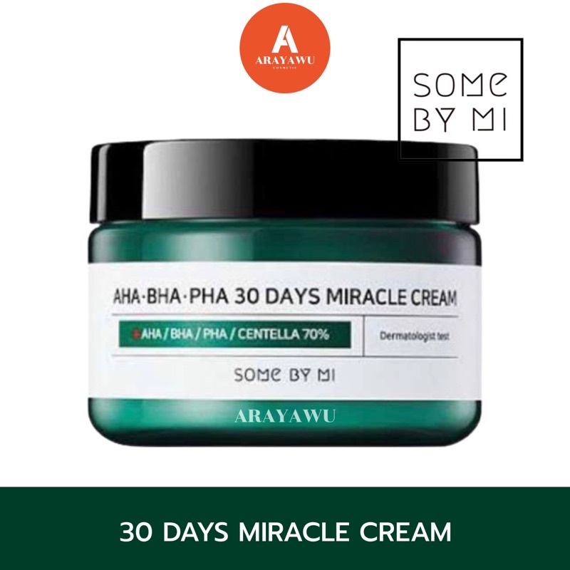 SOME BY MI AHA-BHA-PHA 30 DAYS Miracle Cream 60g. somebymi แท้/พร้อมส่ง ...