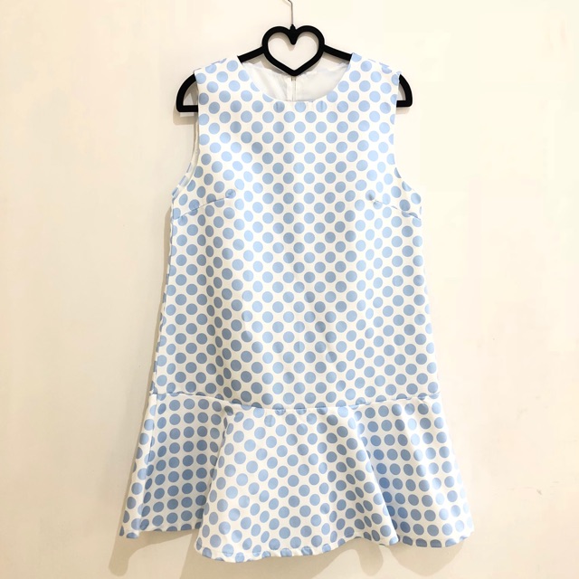Polkadot ruffle dress