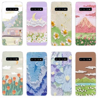 Samsung Galaxy s10 plus s10e เคส TPU นิ่ม ซิลิโคน ป้องกัน เคสโทรศัพท์