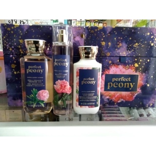 กิ๊ฟเซ็ท Bath &amp; Body Works กลิ่น Perfect Peony ของแท้