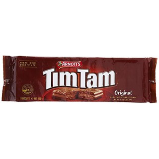 🔥The Best!! Arnotts Tim Tam Original Biscuit 200g คุณภาพระดับพรีเมี่ยม