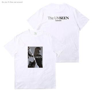 ราคาต่ำสุด☃☍คอนเสิร์ตคิมแทยอน Girls  Generation THE UNSEEN เสื้อผ้ารองรับอุปกรณ์ต่อพ่วงเสื้อยืดแขนสั้นแบบเดียวกันสำหรับ