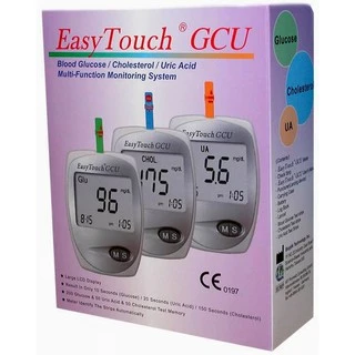 Easytouch เครื่องตรวจวัดน้ำตาล/ไขมันคลอเรสเตอรอล/กรดยูริก