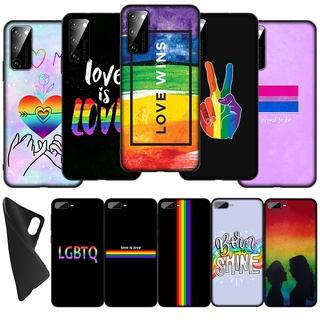 เคสซิลิโคนนิ่ม ลาย LGBT Rainbow is Love AU44 สําหรับ OPPO Reno 6 Pro 4G 5G Plus F19 A74