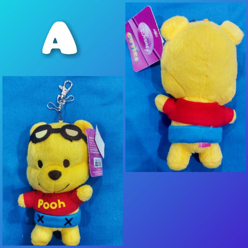 พวงกุญแจหมีพูห์/พวงกุญแจทิกเกอร์/พวงกุญแจพิกเลท - Winnie the Pooh