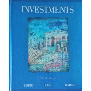 Investments หนังสือภาษาอังกฤษ โดย Bodie Kane Marcus