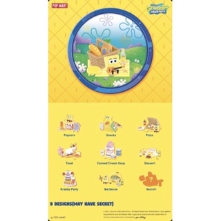 ❣️พร้อมส่ง…แบบสุ่ม❣️ 🌟 Pop Mart SpongeBob Picnic Party Series Prop (Random)