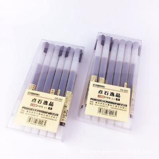 Muji Style ปากกาเจล 0.5 มม. สีดํา แดง น้ําเงิน สําหรับนักเรียน