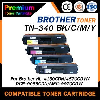 HOMEFGTN340 / 340 / TN-340 / TN-340BK / TN-340C / TN-340M / TN-340Y  For  Brother HL-4150CDN/4570CDW/MFC-9970CDW