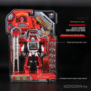 Review Aloi Ubah Bentuk Robot Kanak-Kanak Mainan Model Budak 