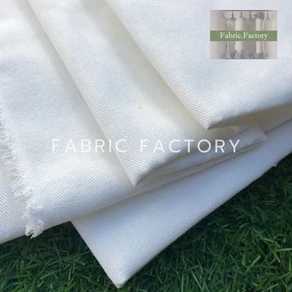 FabricFactory ผ้าดิบลายสอง ผ้าอเนกประสงค์ ผ้าดิบ ปูโต๊ะ สำหรับ ปิคนิค งานวาด