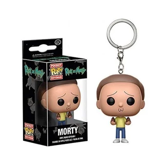 Funko pop Rick Morty พวงกุญแจ Rick และ Morty พวงกุญแจปริมณฑล Rick Morty