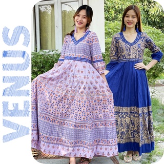 [ Venus Collection ] โบฮีเมียนเดรส Bohemian Indian Style ทักแชทก่อนซื้อนะคะ มีอีกหลายลายด้านใน