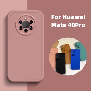 เคสซิลิโคนนิ่ม เนื้อแมตต์ ป้องกันเลนส์กล้อง สําหรับ Huawei Mate 40 40Pro Mate 30 Pro Mate 30E Mate 20 Pro