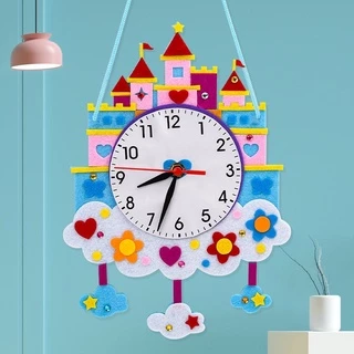 MTK นาฬิกาDIY นาฬิกาดูเวลา ฝึกสมอง ของตกแต่งบ้านDIY พร้อมส่ง