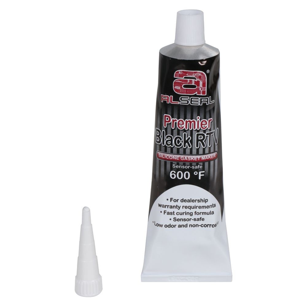 LIQUID GASKET ALSEAL 85G BLACK กาวปะเก็นซิลิโคน ALSEAL 85 ก. สีดำ กาวปะเก็น กาว เครื่องมือช่าง
